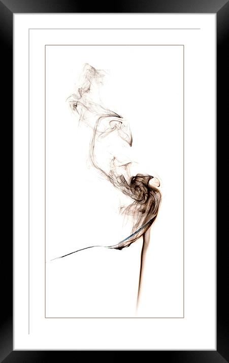 The Smoking Spoon Framed Mounted Print by Jeni Harney