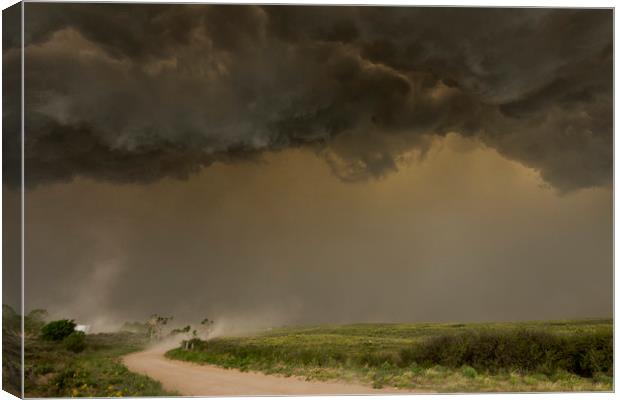 Texas Outflow  Canvas Print by John Finney