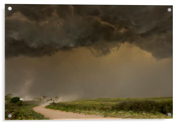 Texas Outflow  Acrylic by John Finney