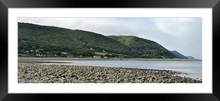 Porlock Weir, Somerset Framed Mounted Print by graham young