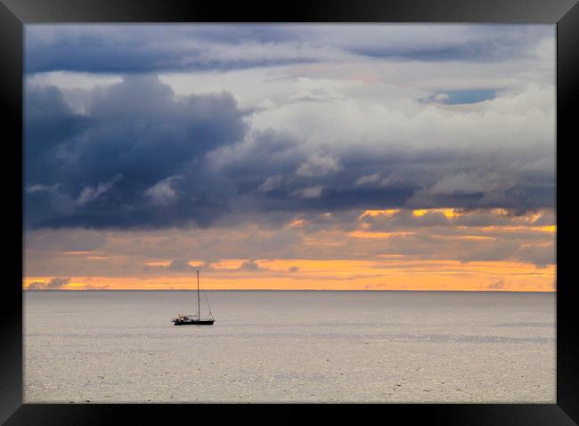 Coast Framed Print by chris smith