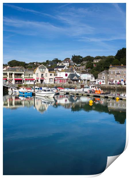 Padstow Harbour Cornwall England UK  Print by chris smith