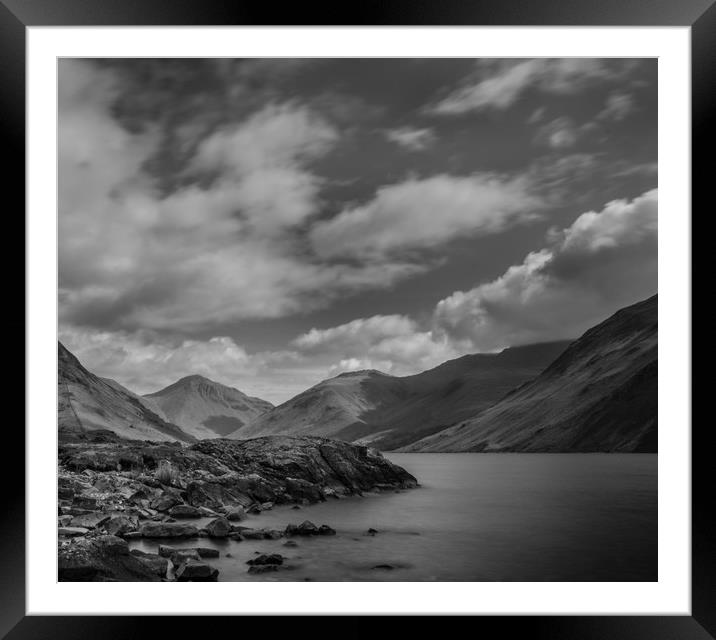 Light on the lake Framed Mounted Print by Phil Moore
