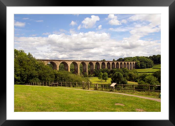 Ty Mawr Railway Viaduct Framed Mounted Print by Andy Heap