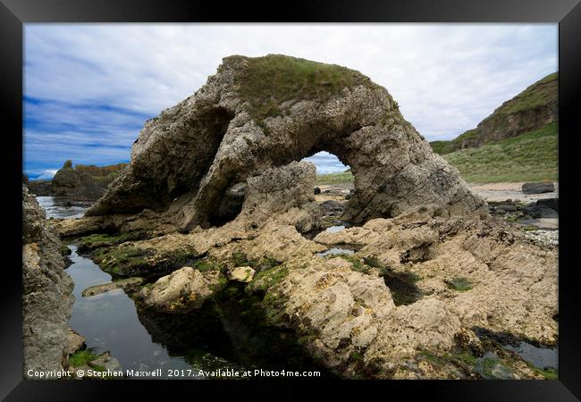 Small Arch Framed Print by Stephen Maxwell