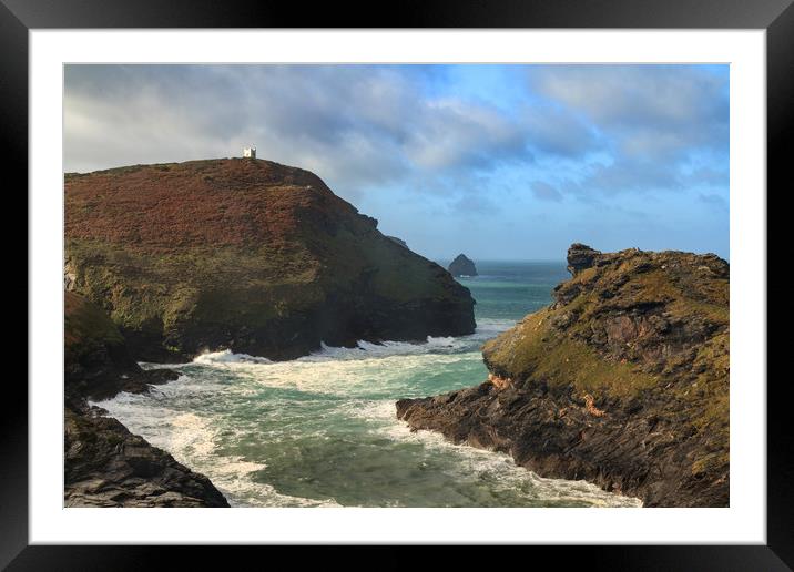  Boscastle Cornwall  Framed Mounted Print by chris smith