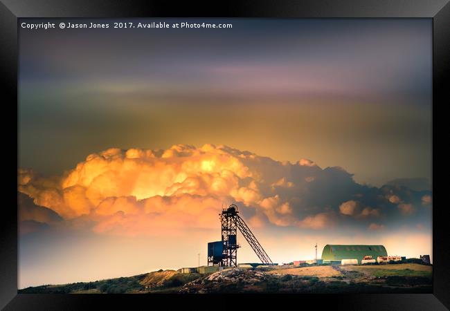 Old Copper Mine on Anglesey Framed Print by Jason Jones
