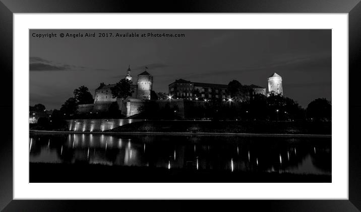 Krakow. Framed Mounted Print by Angela Aird