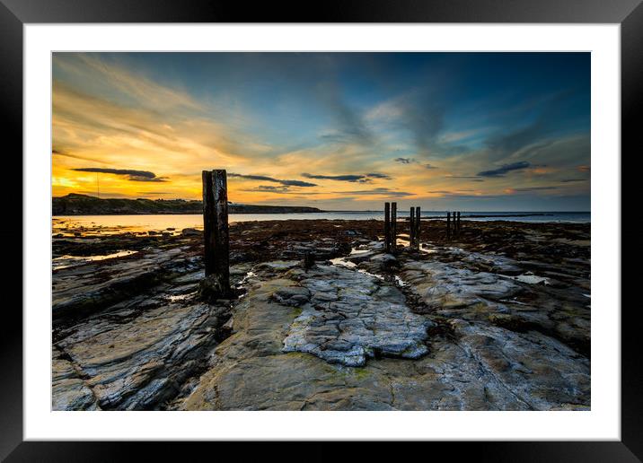 Whitley Bay  Framed Mounted Print by chris smith