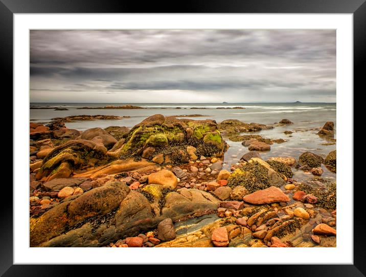 St. Monans Framed Mounted Print by Angela H