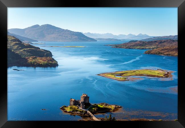 Eilean Donan Castle, Scotland  Framed Print by John Finney