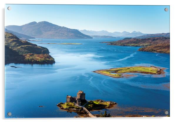 Eilean Donan Castle, Scotland  Acrylic by John Finney