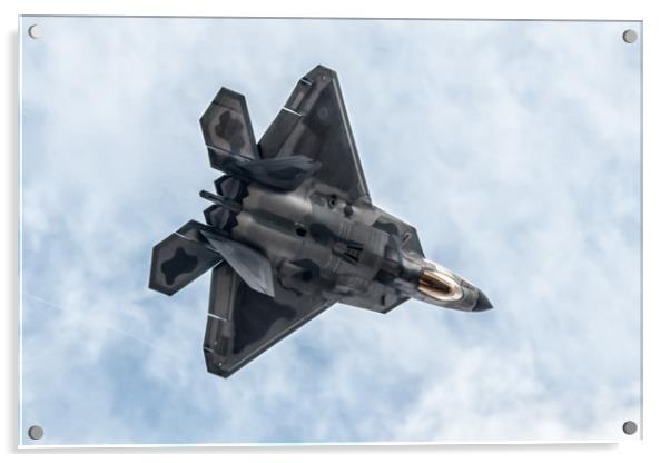 F-22 Raptor Acrylic by J Biggadike