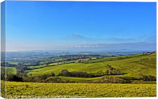 The beauty of Dorset Canvas Print by Philip Gough