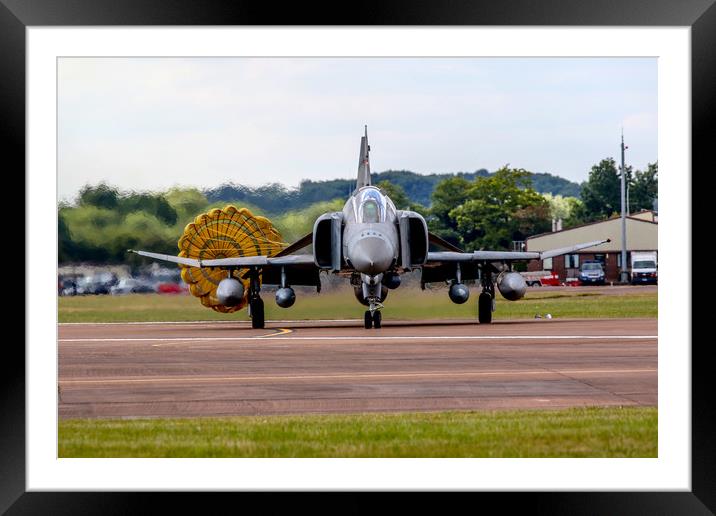 The Last Phantoms 338 Squadron Framed Mounted Print by Oxon Images