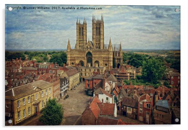    Lincoln Cathedral                   Acrylic by Linsey Williams