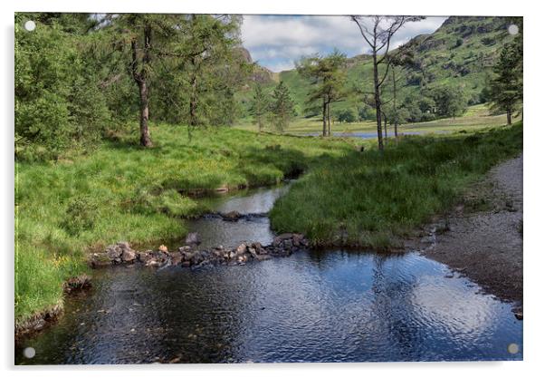 Bleamoss Beck Acrylic by John Hare