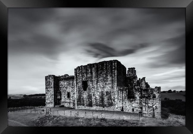 Crichton Castle Framed Print by Gavin Liddle