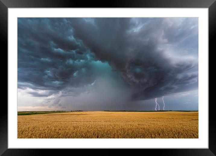 Cyclops and the triple strikes Framed Mounted Print by John Finney