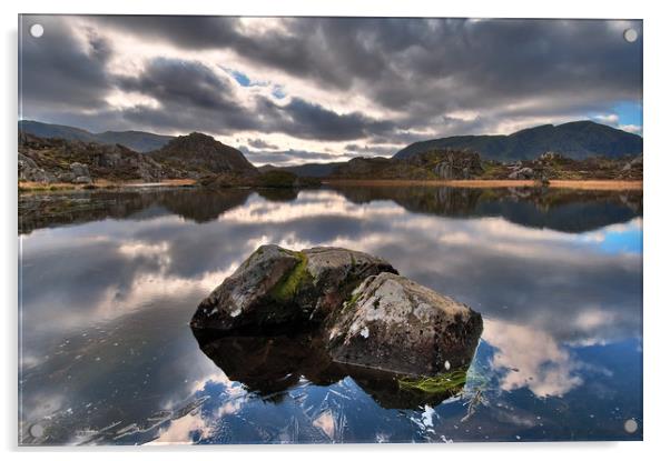 Innominate Tarn, Lake District Acrylic by John Finney