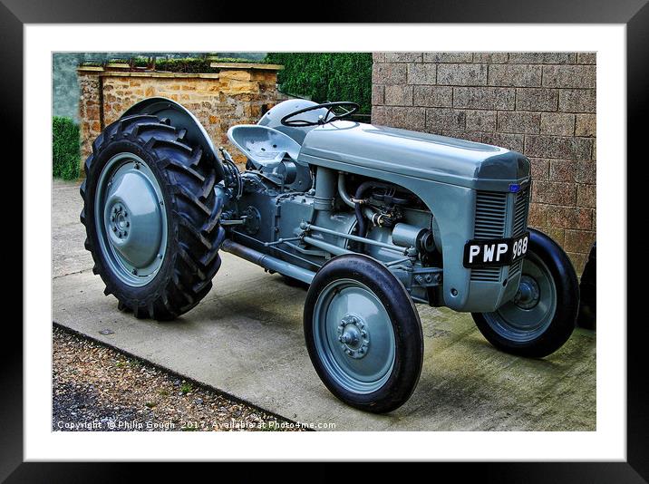 Massey Fergusson T20 Framed Mounted Print by Philip Gough