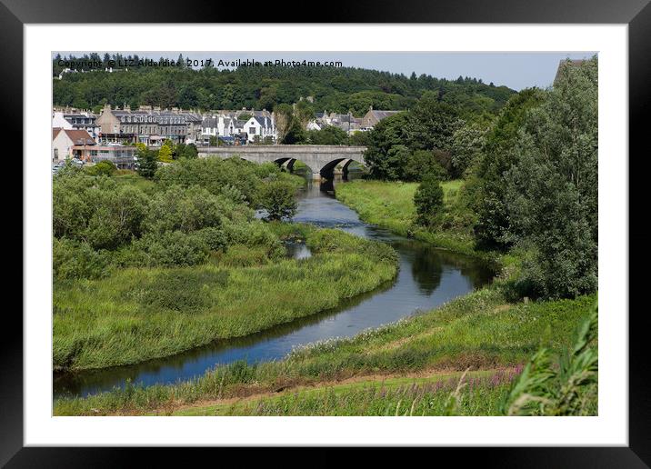 Ellon Framed Mounted Print by LIZ Alderdice