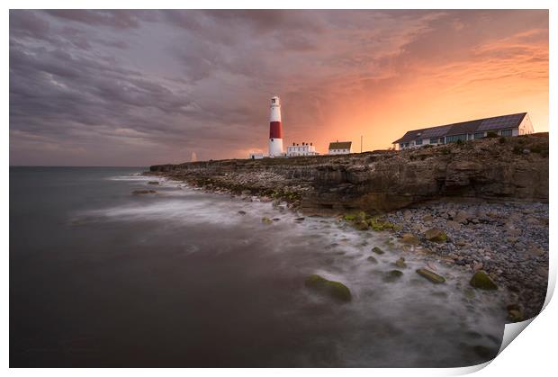 Storm Light Print by Chris Frost