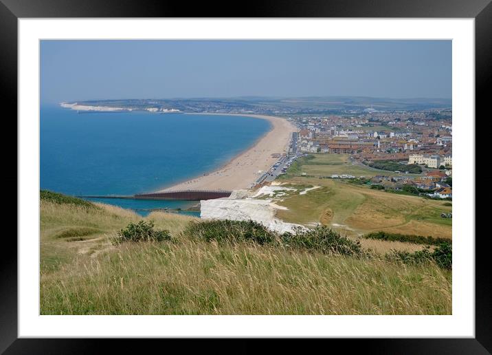 Seaford East Sussex Framed Mounted Print by Diana Mower