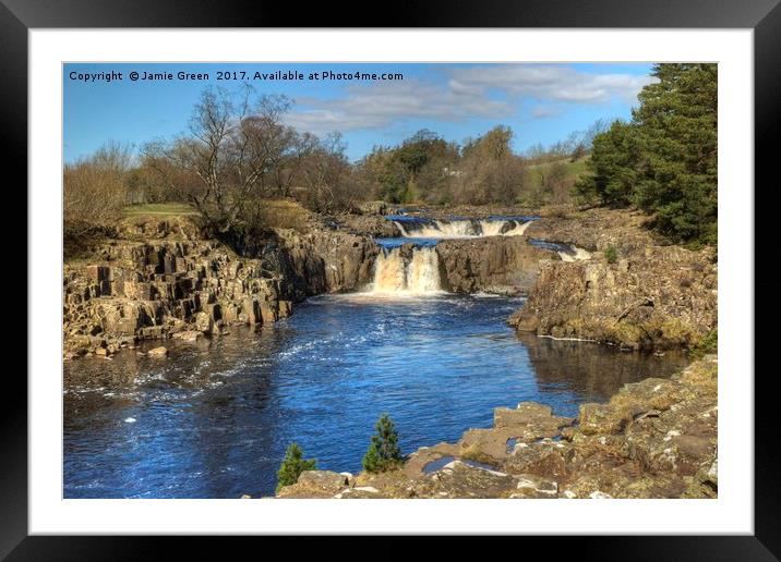 Low Force Teesdale Framed Mounted Print by Jamie Green