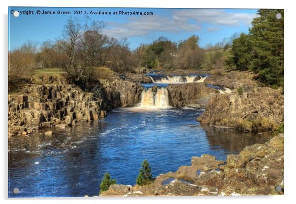 Low Force Teesdale Acrylic by Jamie Green