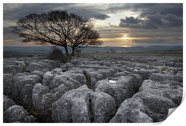 End Of The Day - Hutton Roof Print by Steve Glover