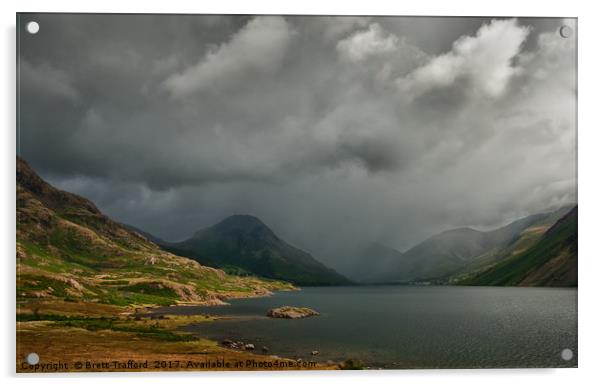 Wastwater storm Acrylic by Brett Trafford