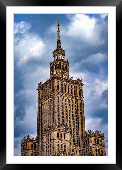 Warsaw Museum of Technology, Poland Framed Mounted Print by Mark Llewellyn