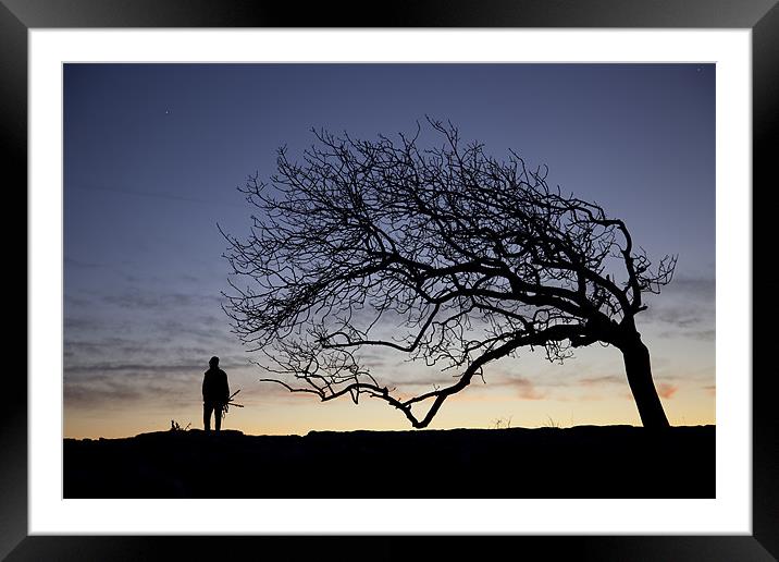 The Photographer’s Contemplation Framed Mounted Print by Steve Glover