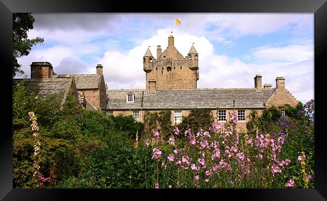 Cawdor Castle and gardens, Scotland Framed Print by Linda More