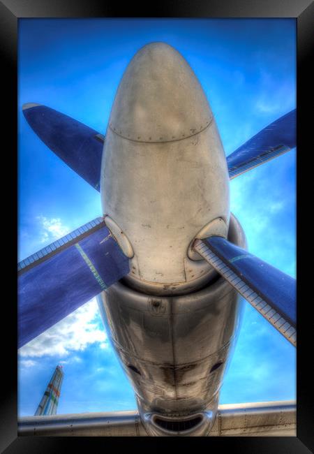 Ilyushin IL-18 Turboprop Engine Framed Print by David Pyatt
