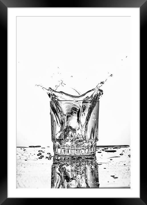 A Splashing Time Framed Mounted Print by Paul Want