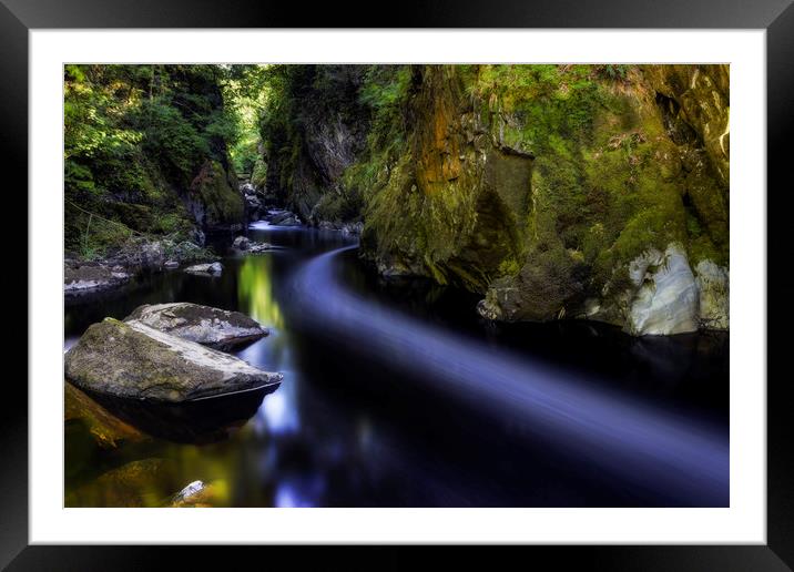  Fairy Glen Framed Mounted Print by Ian Mitchell