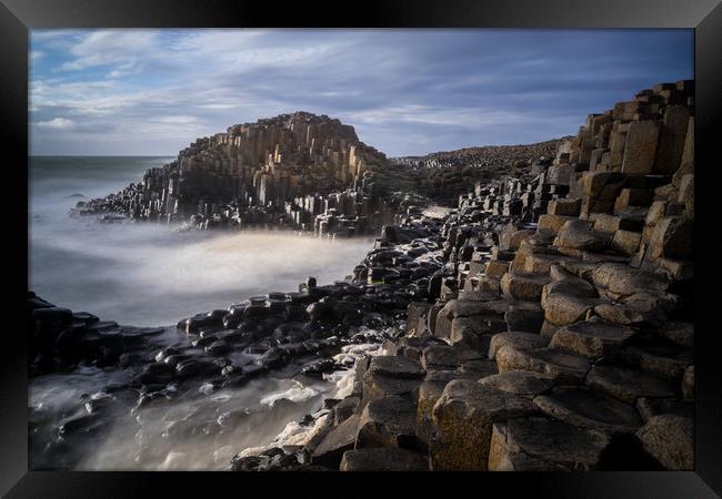 Giants Causeway Big Stopper  Framed Print by James Grant