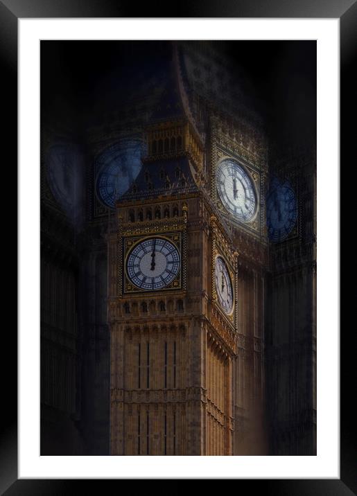 Big Ben Framed Mounted Print by Robert Fielding