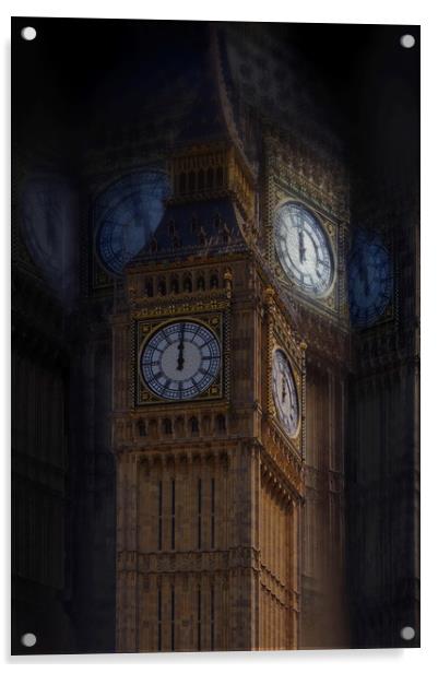 Big Ben Acrylic by Robert Fielding