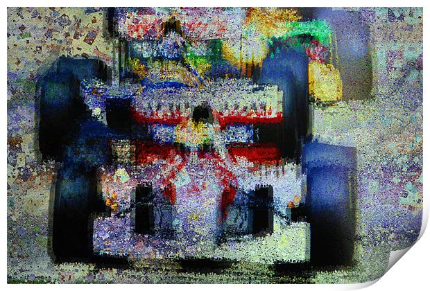 Formula 1 Print by Jean-François Dupuis