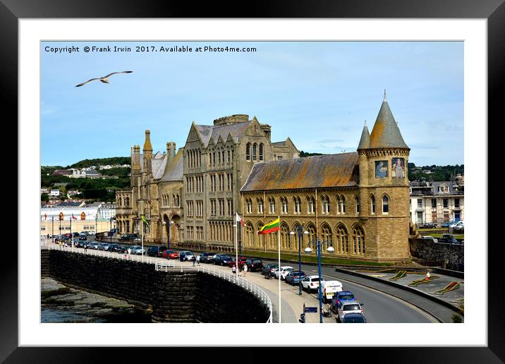 The Old College, Aberystwyth Framed Mounted Print by Frank Irwin