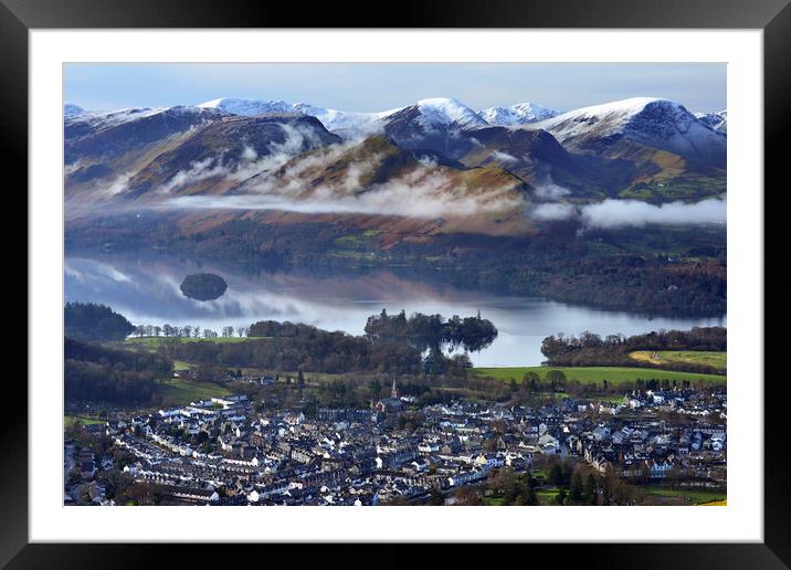 The Lake District  Framed Mounted Print by John Finney