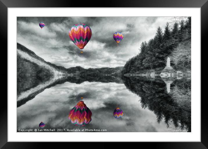 Floating Dreams  Framed Mounted Print by Ian Mitchell