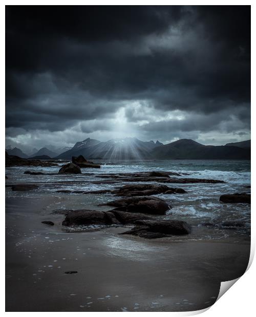 Storm rolling in Print by Hamperium Photography