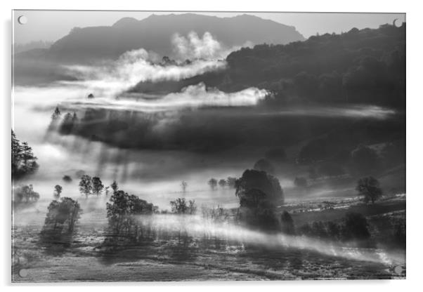Little Shadows, Lake District  Acrylic by John Finney
