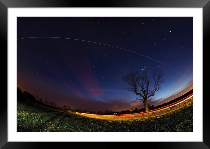 International Space Station Framed Mounted Print by mark humpage