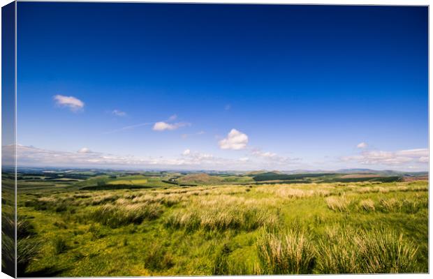 The Borders Canvas Print by Darren Lowe