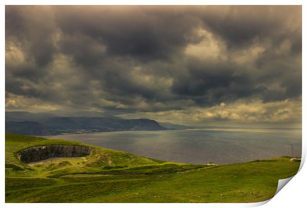 The Great Orme Print by Darren Lowe